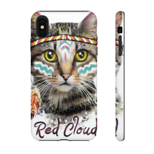 Red Cloud Cat - Protective Phone Case