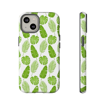Tropical Leaf Harmony - iPhone Case