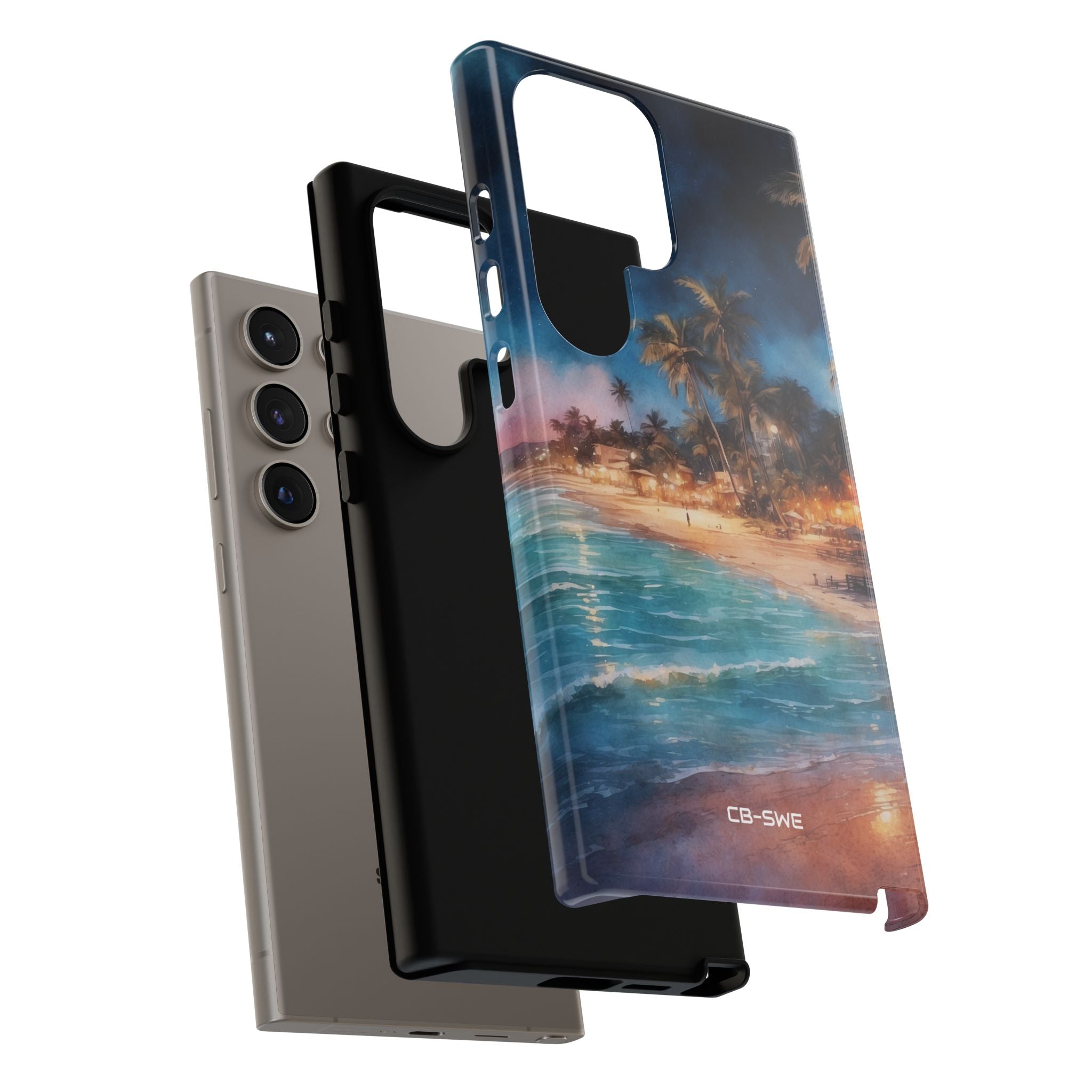 Moonlight Dances Water - Samsung Case