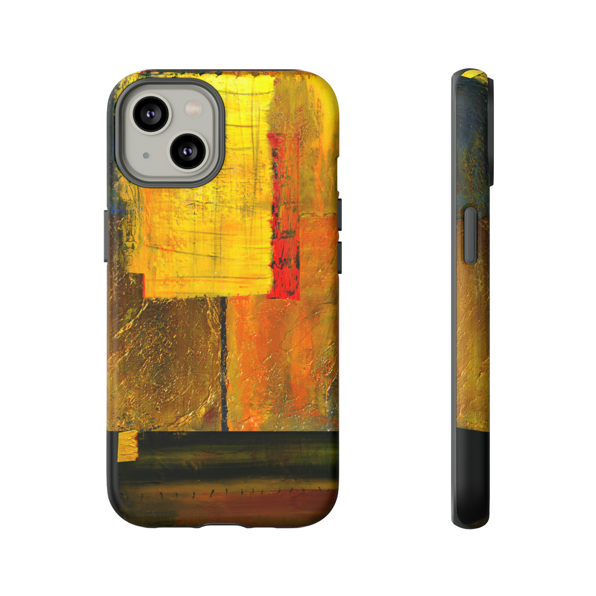 Yellow Painting - Protective Phone Case