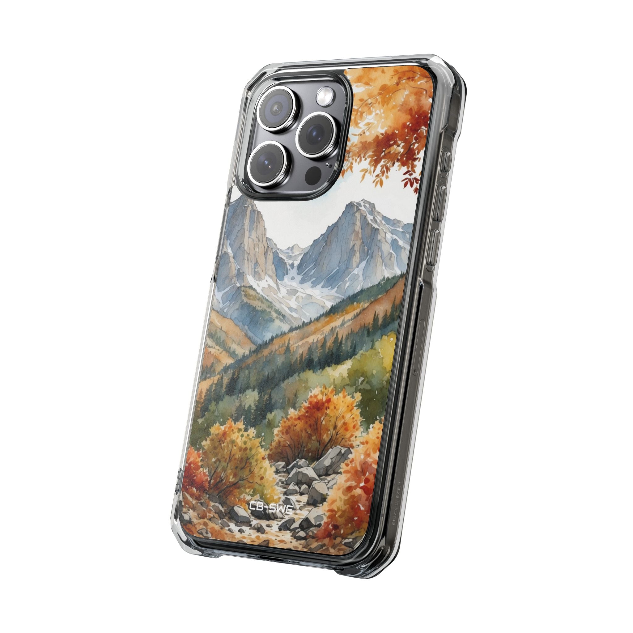 Autumn Leaves Dance iPhone Case - Impact