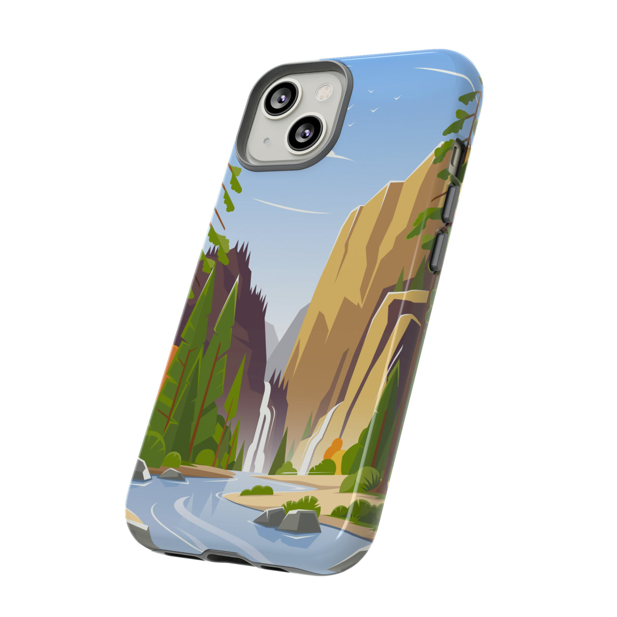 Waterfall at National Park - Protective Phone Case