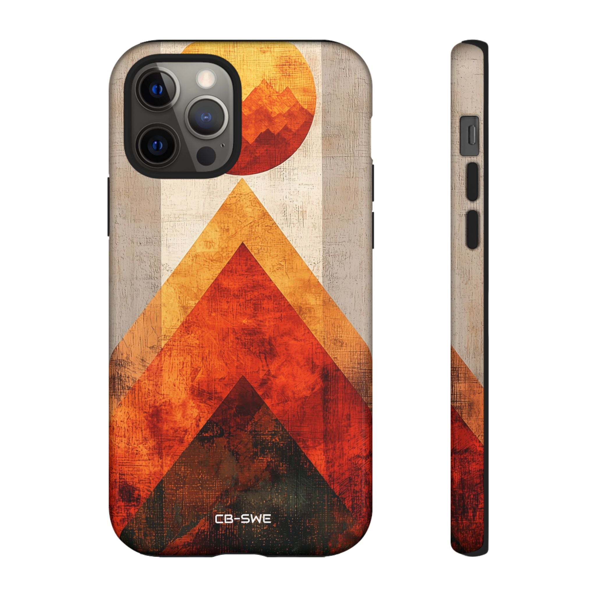 Sun Embraces Mountains - iPhone Case