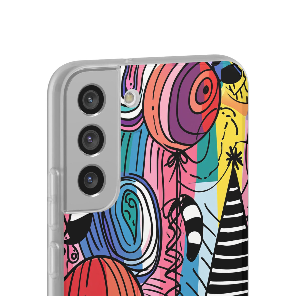 Vibrant Party Whimsy | Flexible Phone Case for Samsung Galaxy