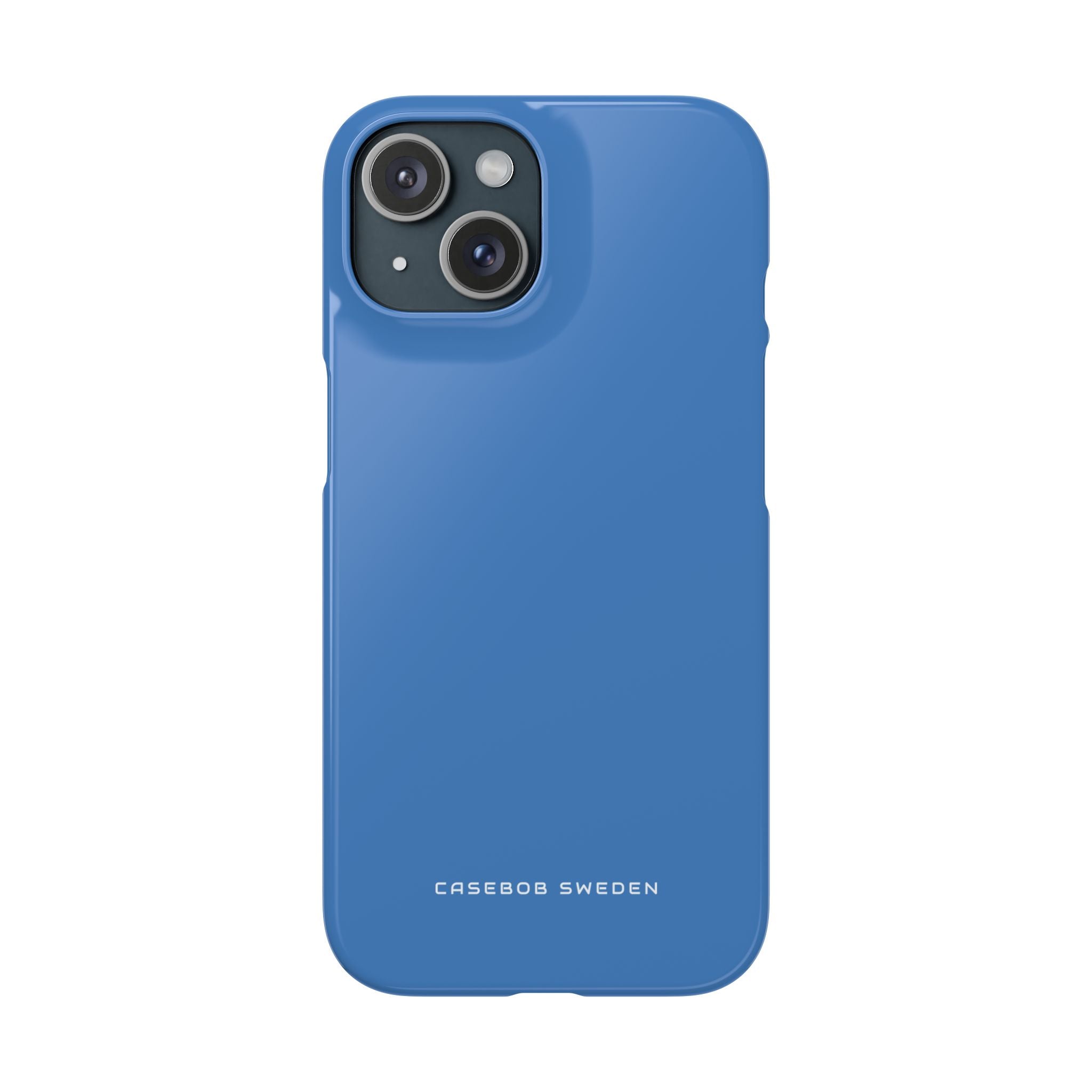 Dodger Blue iPhone 15 - Slim Phone Case