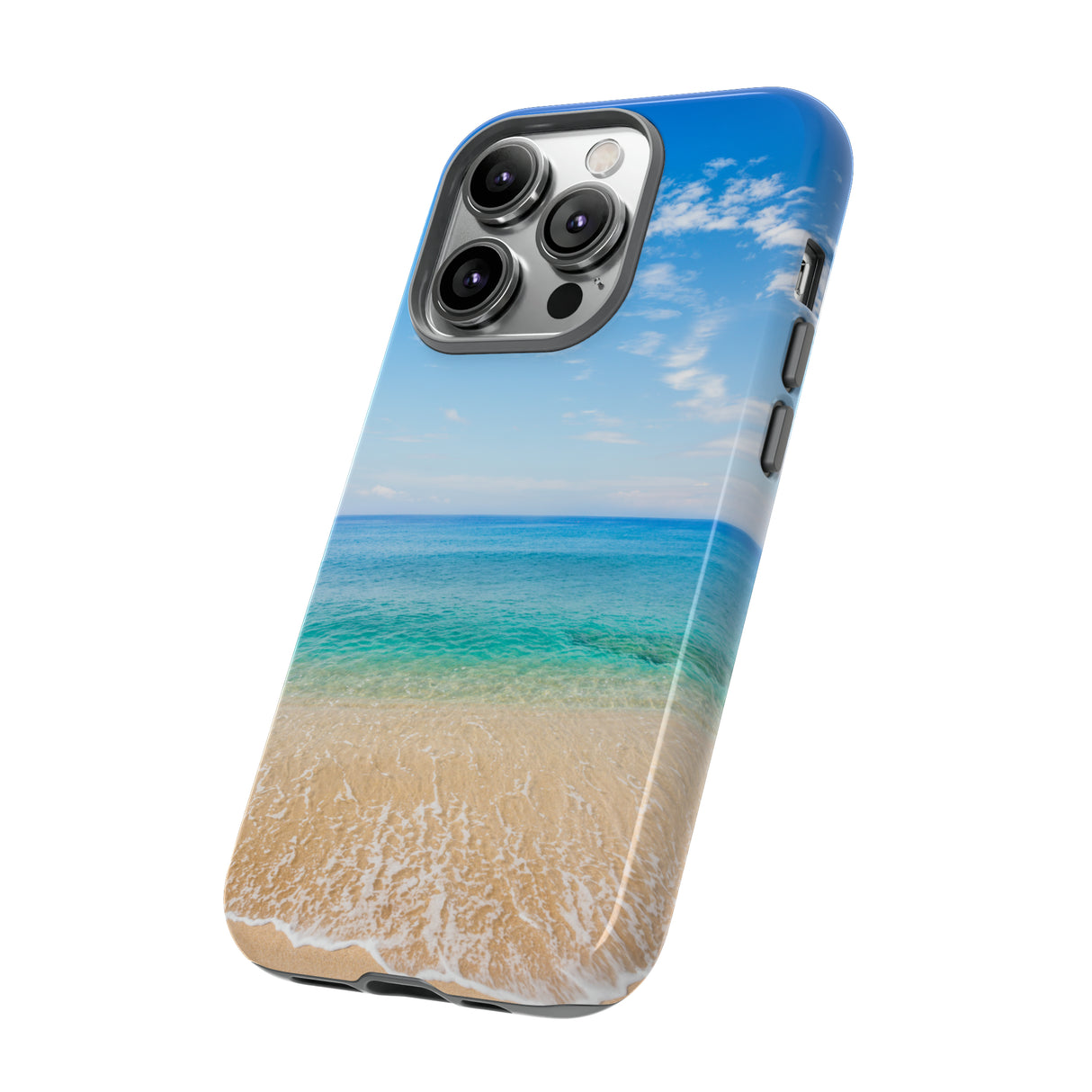 Tropical Beach - Protective Phone Case