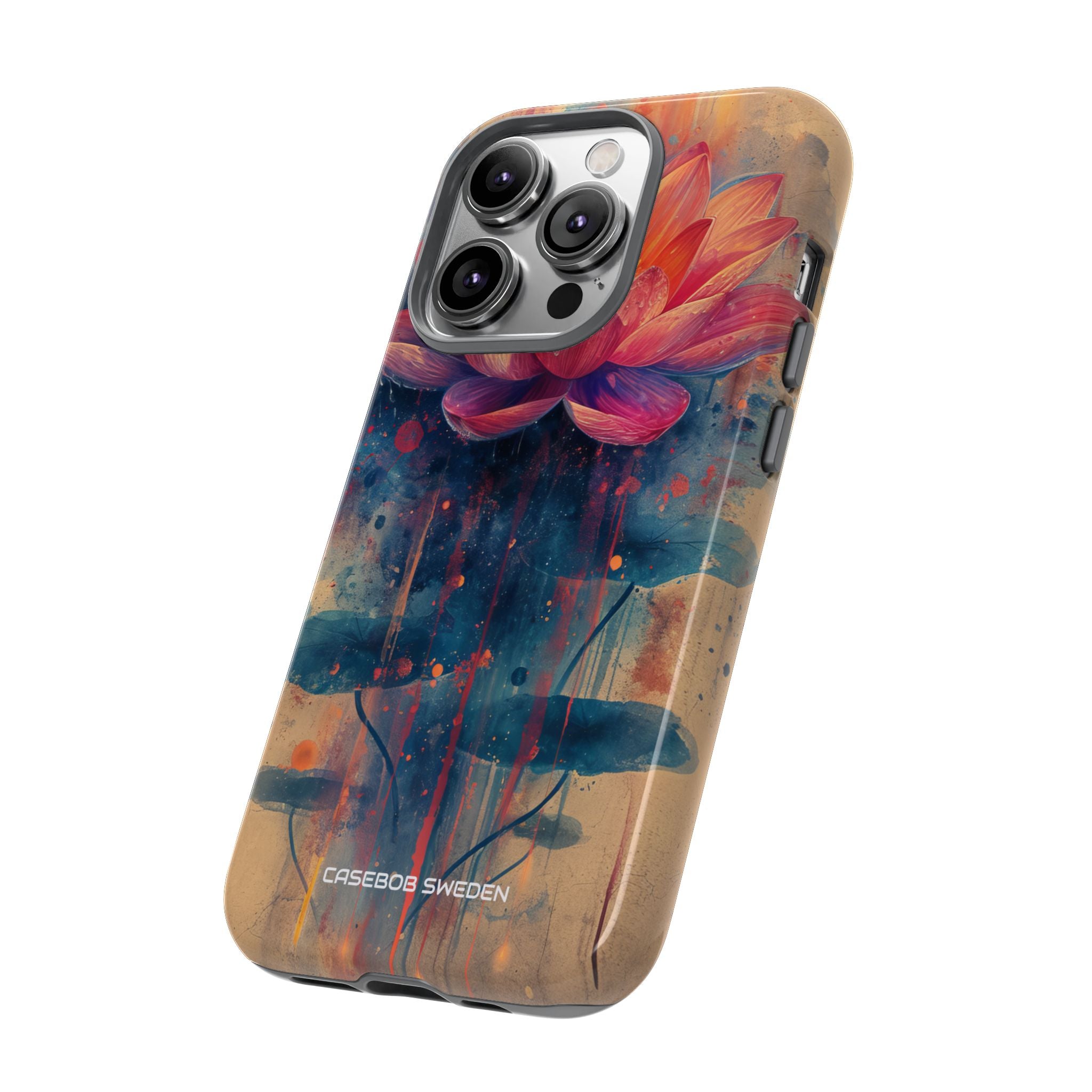 Lotus Blossom Art - Tough iPhone 14 Phone Case