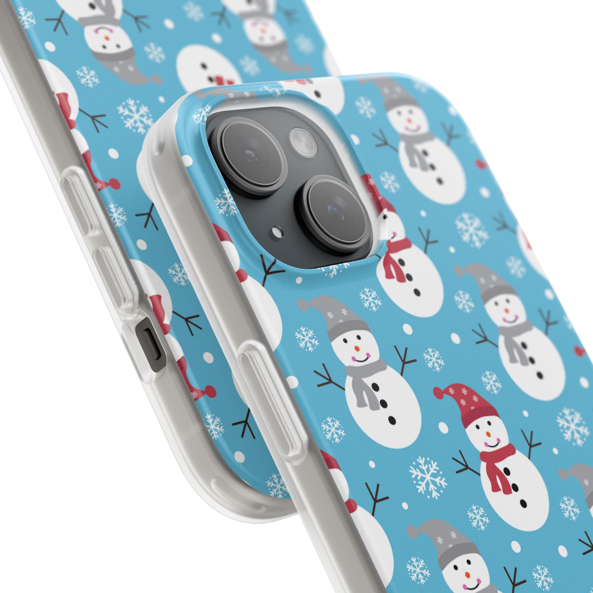 Snowman Parade iPhone 15 Case - Soft