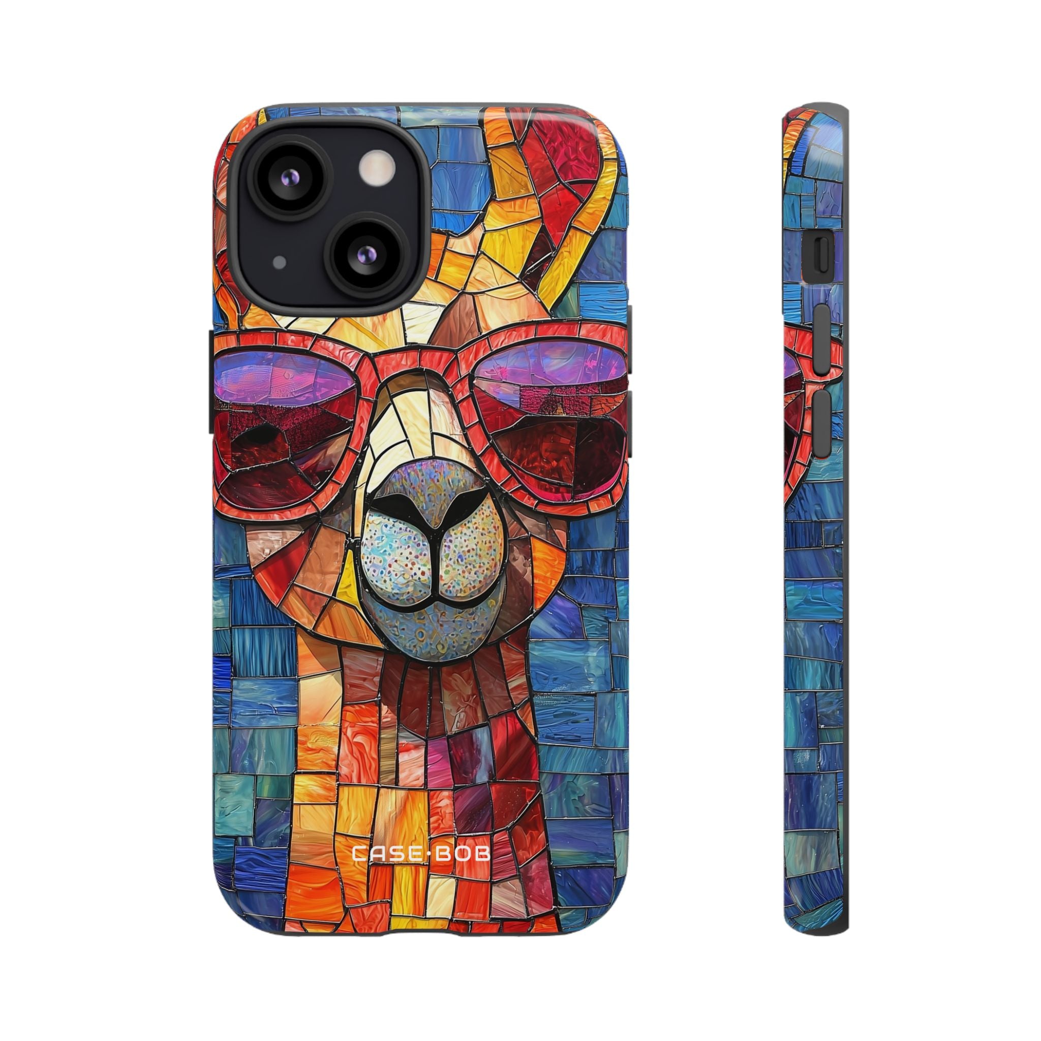 Llama Glow iPhone 13 Mini Case - Tough