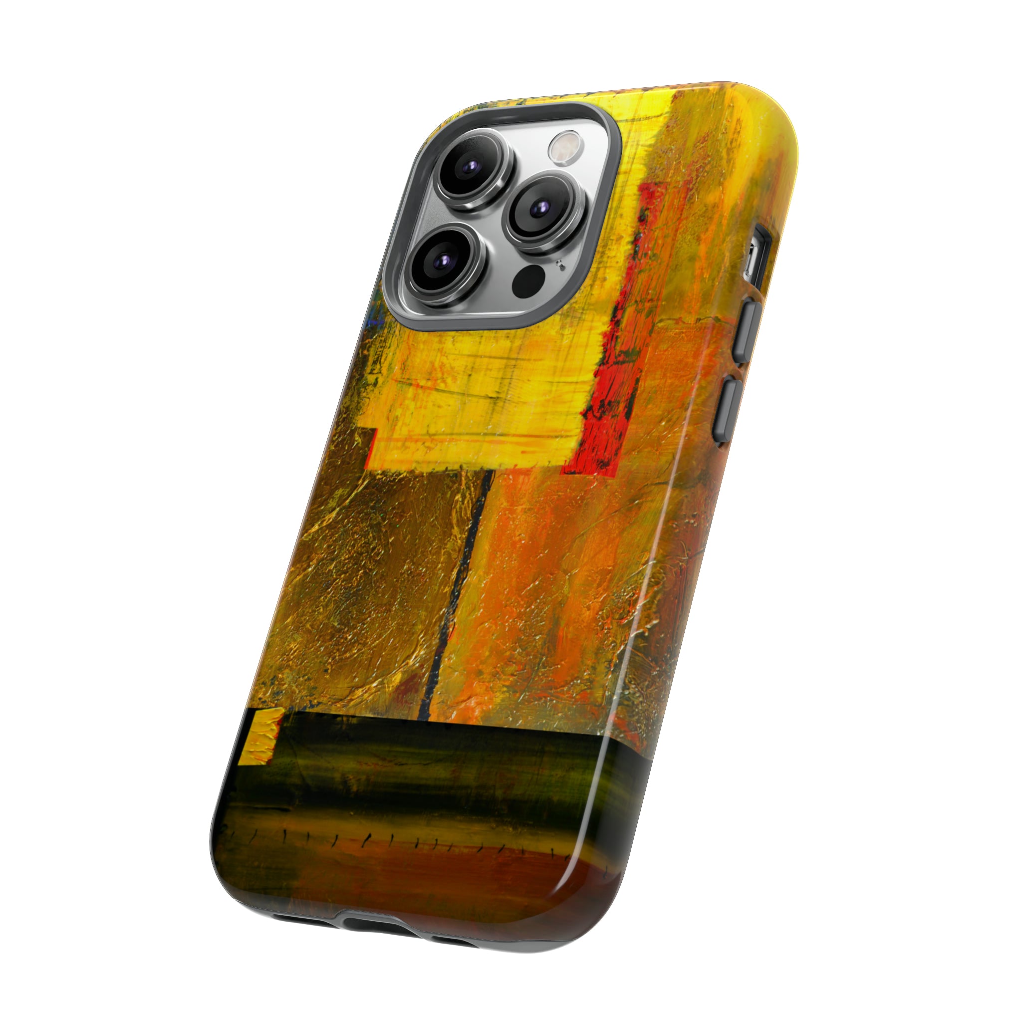 Yellow Painting - Protective Phone Case