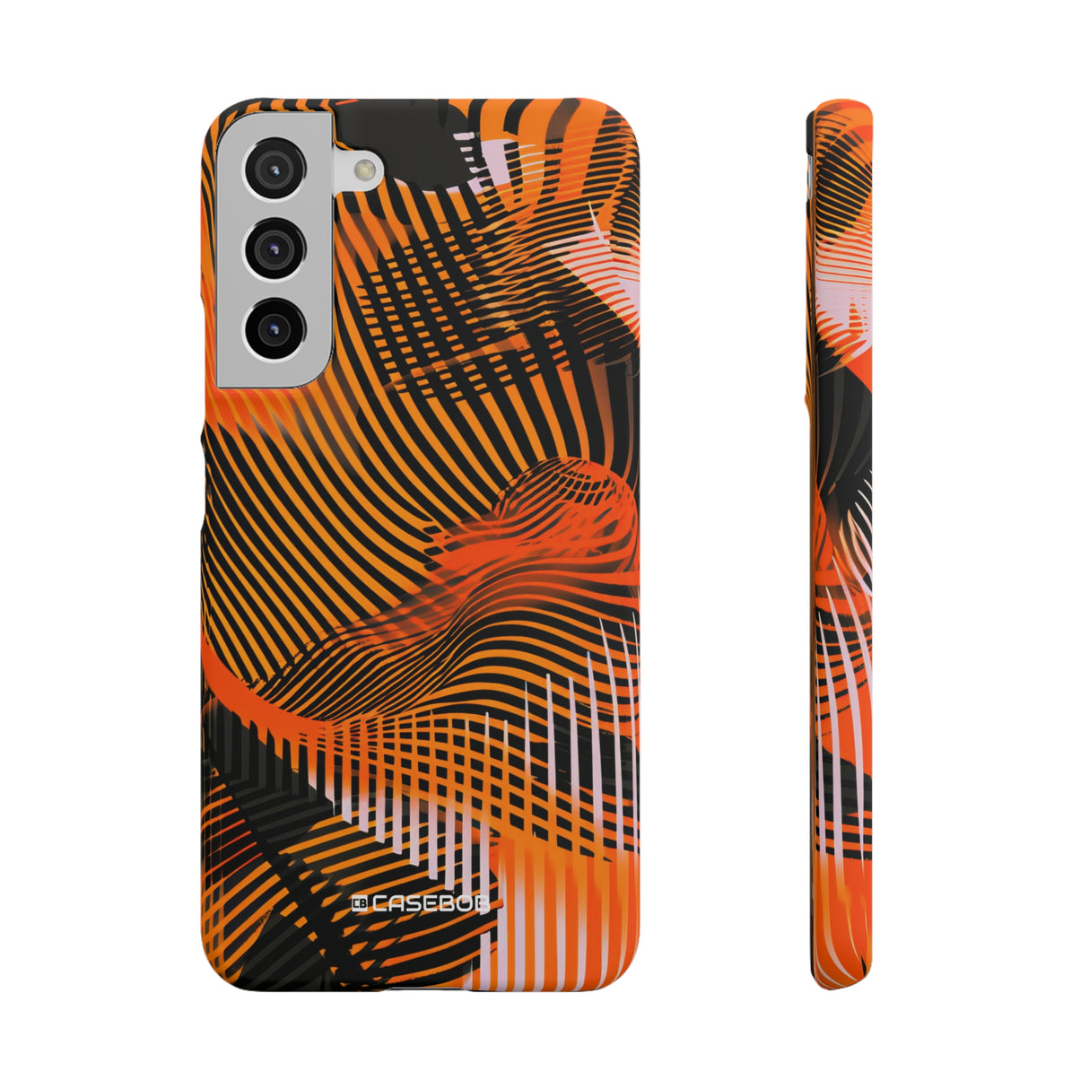 Pantone Tangerine Design | Handyhülle für Samsung (Slim Case)