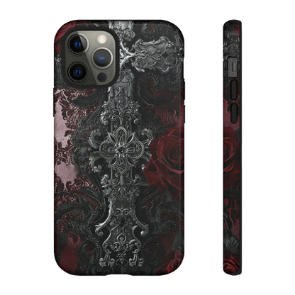 Lace and Velvet Gothic - Protective Phone Case