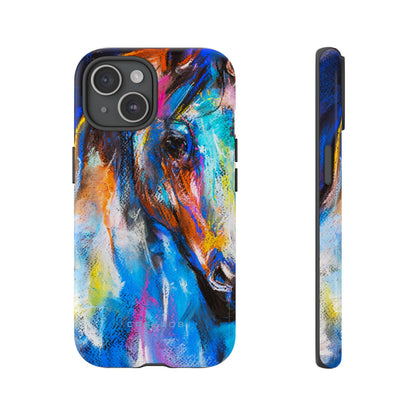 Original Pastel Horse - Protective Phone Case