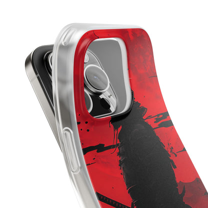 Crimson Samurai iPhone 16 Pro Case - Soft