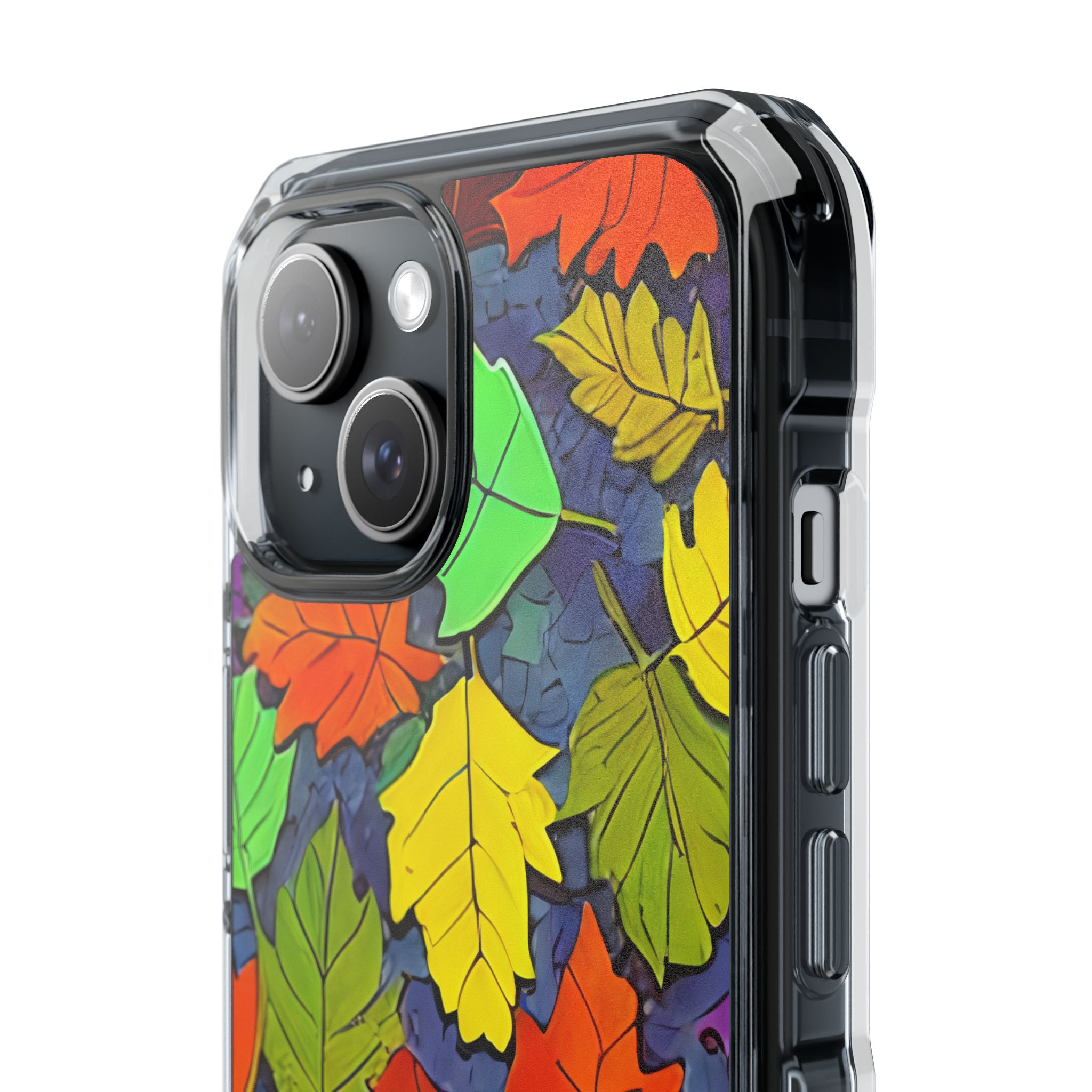 Vivid Leafstorm iPhone 15 Case - Impact