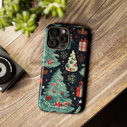 Christmas Trees Sparkle - iPhone Case