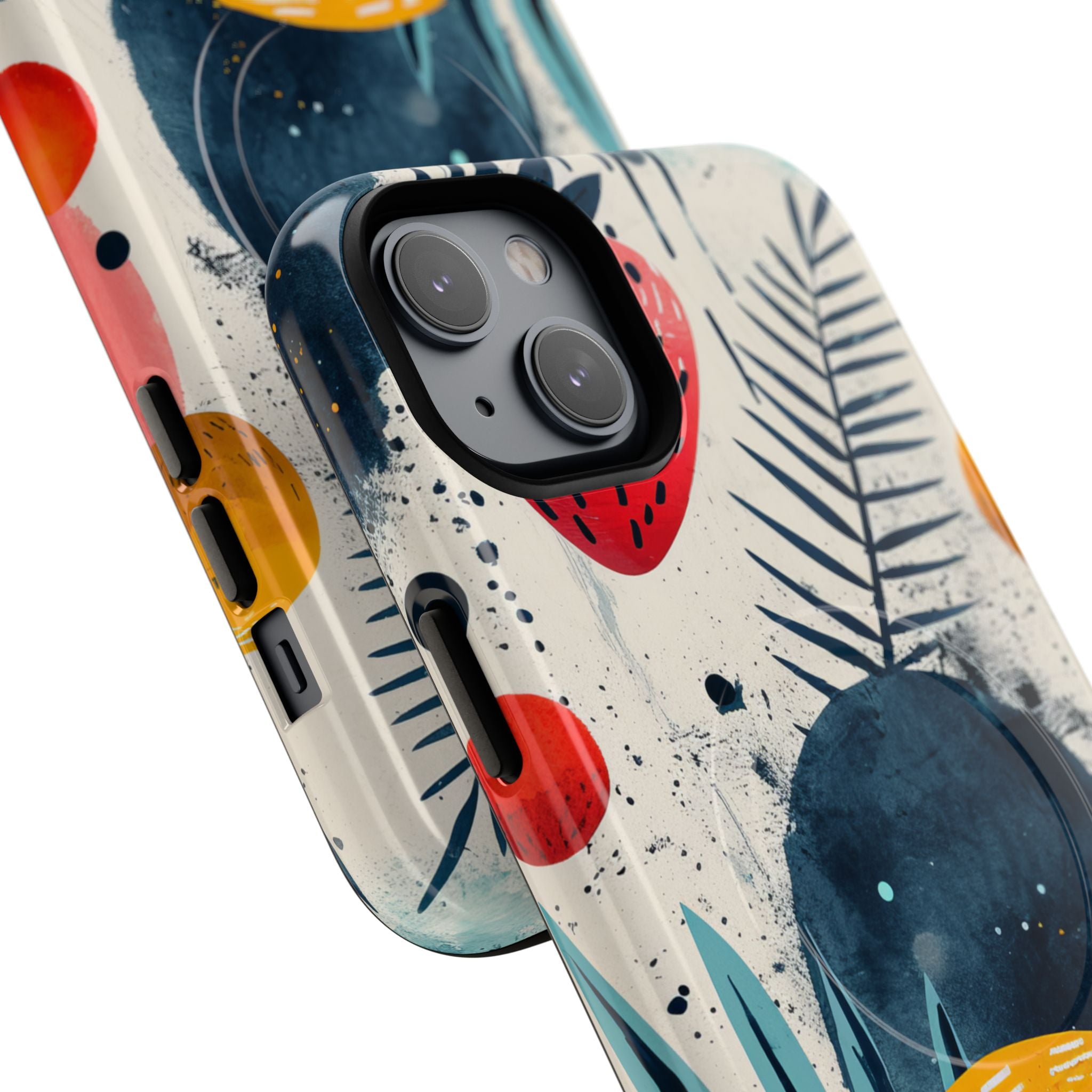 Vibrant Fruit Canvas - Tough + MagSafe® iPhone 14 Phone Case