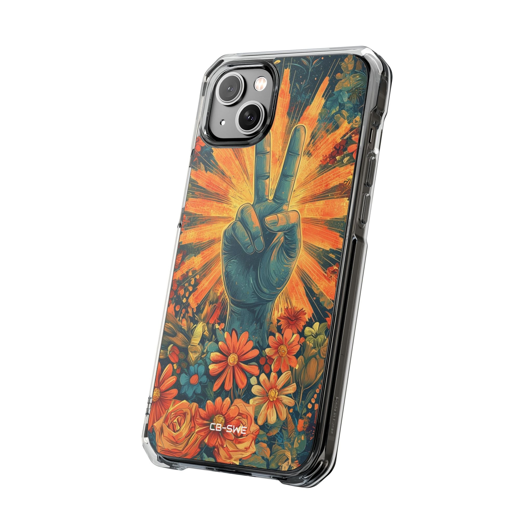 Flowers Embrace Peace iPhone Case - Impact