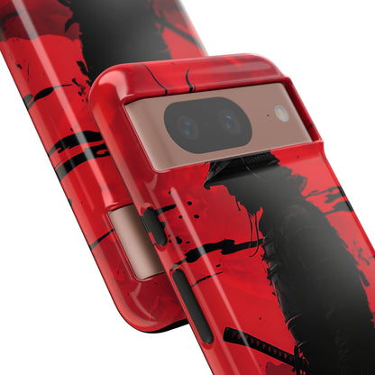 Crimson Samurai Google Pixel 8 Case - Tough