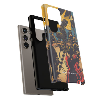 Golden Era Cinematic Spotlight Samsung S24 - Tough Phone Case