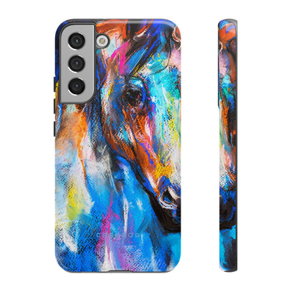 Original Pastel Horse - Protective Phone Case