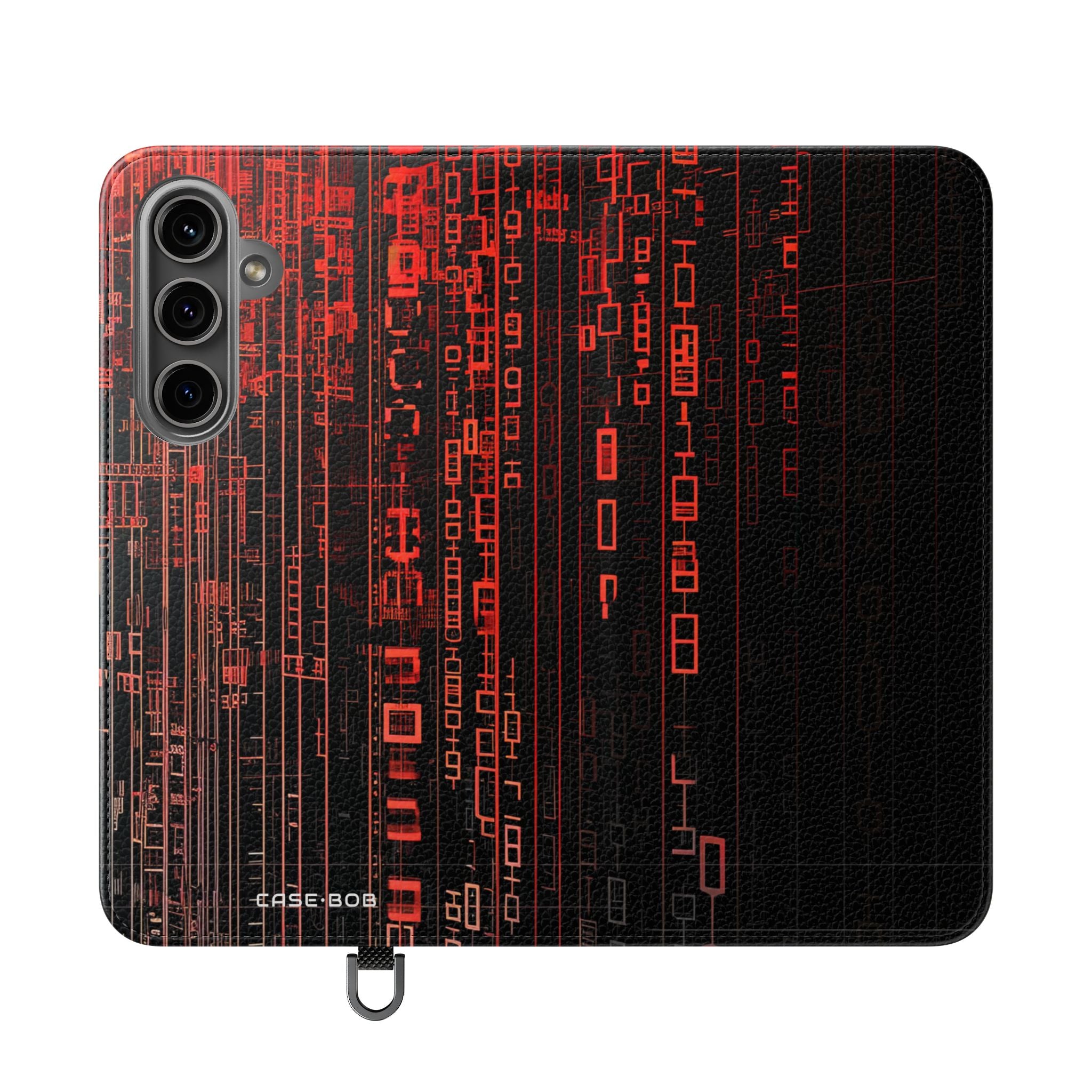 Crimson Columns - Samsung S24 Plus Case - Wallet