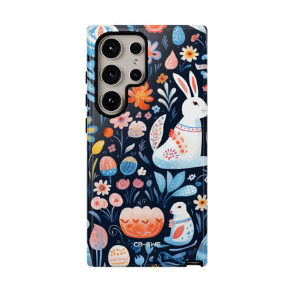Bunnies Play Among Flowers - Samsung Case