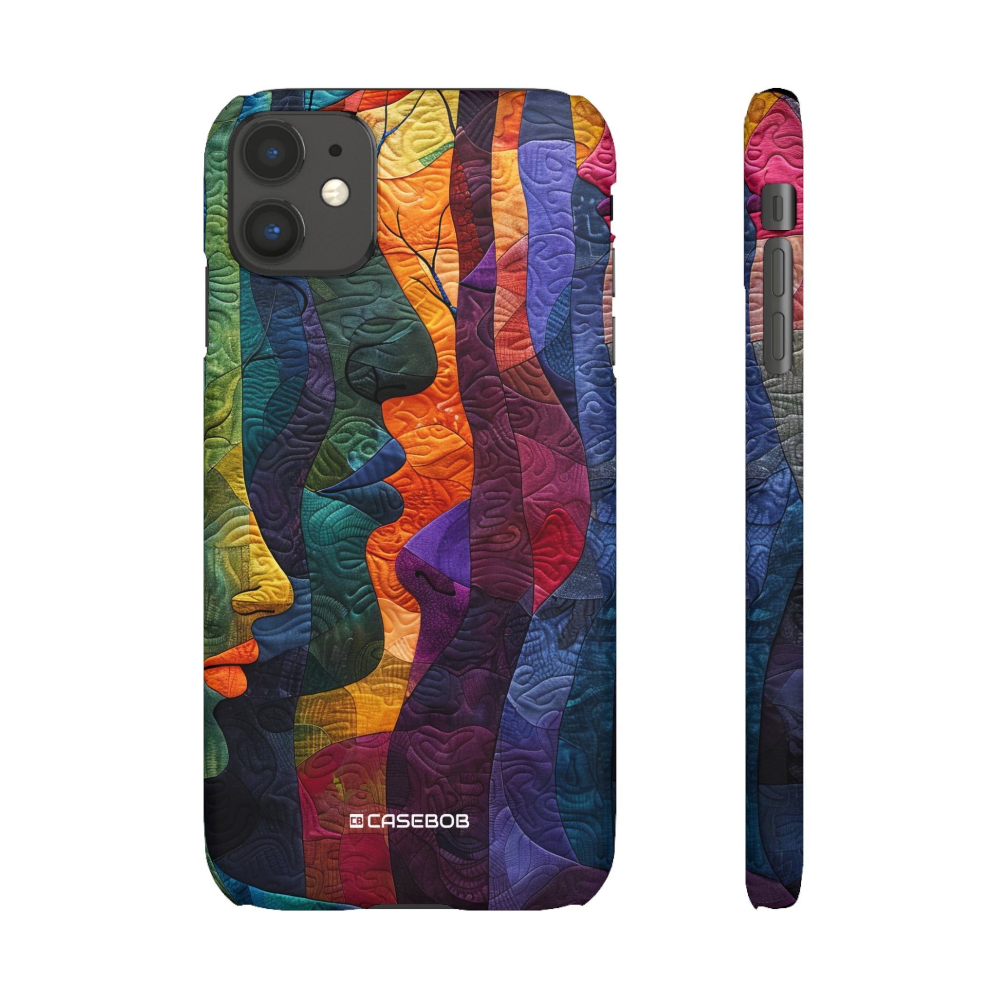 Interwoven Vibrance | Slim Phone Case for iPhone