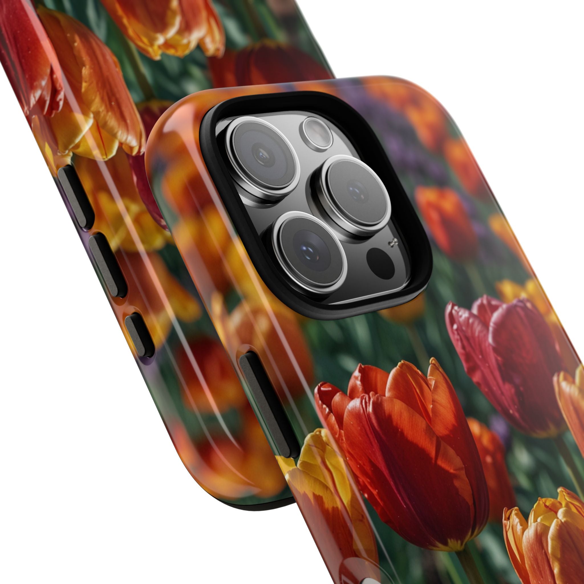 Tulips Embrace Breeze - iPhone Case