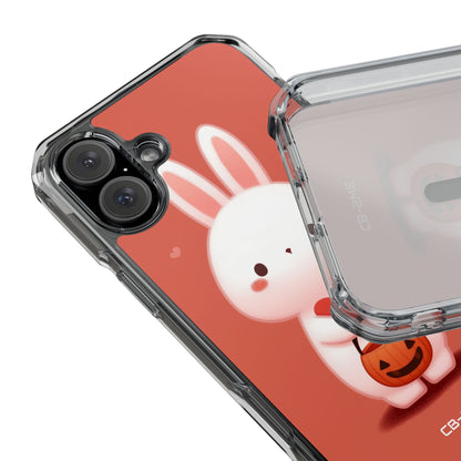 Bunny Holds Heart iPhone Case - Impact