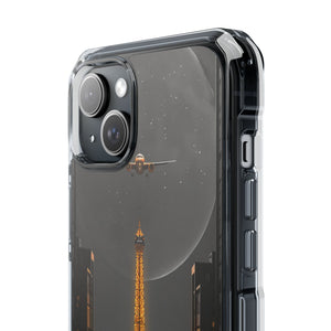 Futurist Paris - Phone Case for iPhone (Clear Impact - Magnetic)