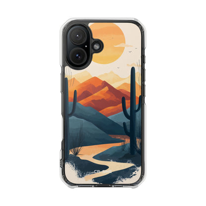 Desert Sunsets Whisper iPhone Case - Impact