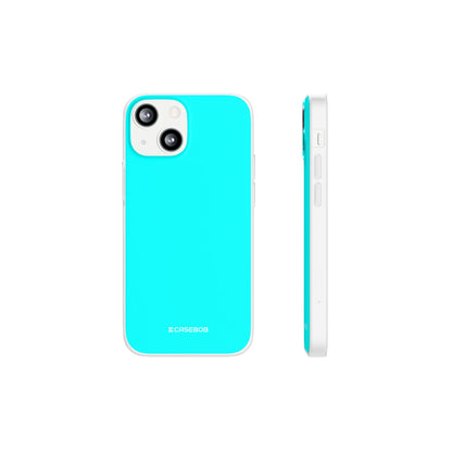 Aqua Blue | Phone Case for iPhone (Flexible Case)