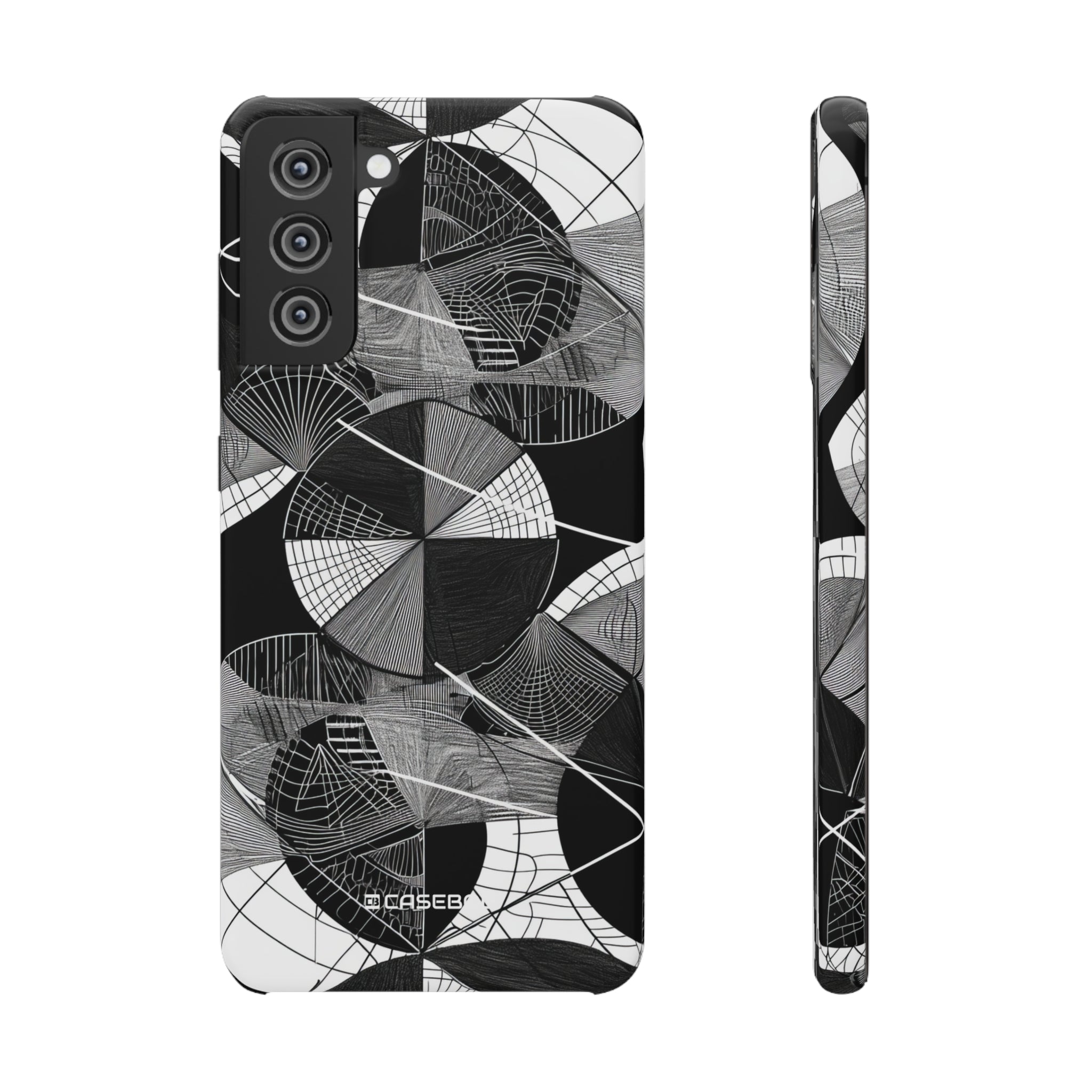 Geometric Elegance | Slim Phone Case for Samsung