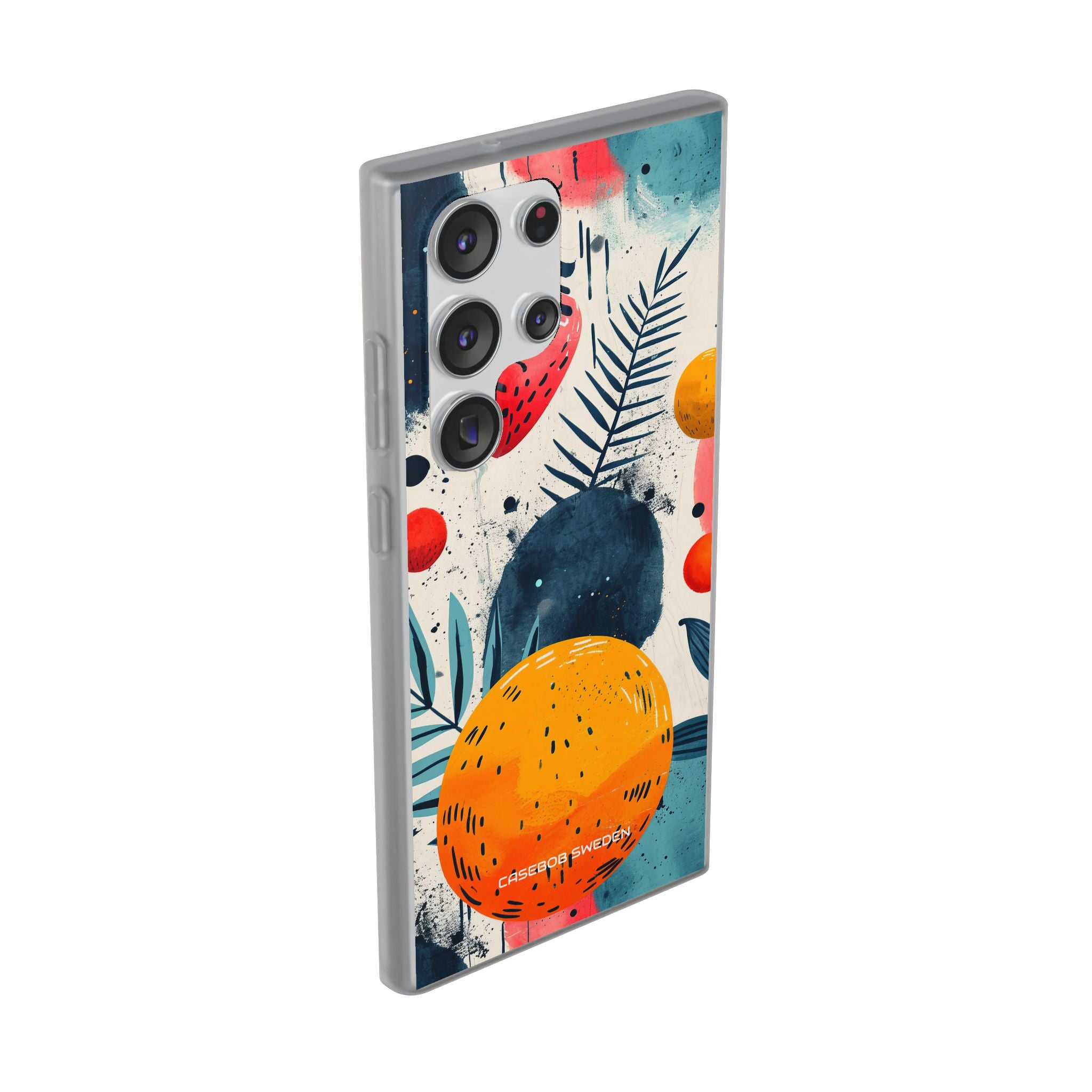 Vibrant Fruit Canvas - Flexi Samsung S23 Phone Case