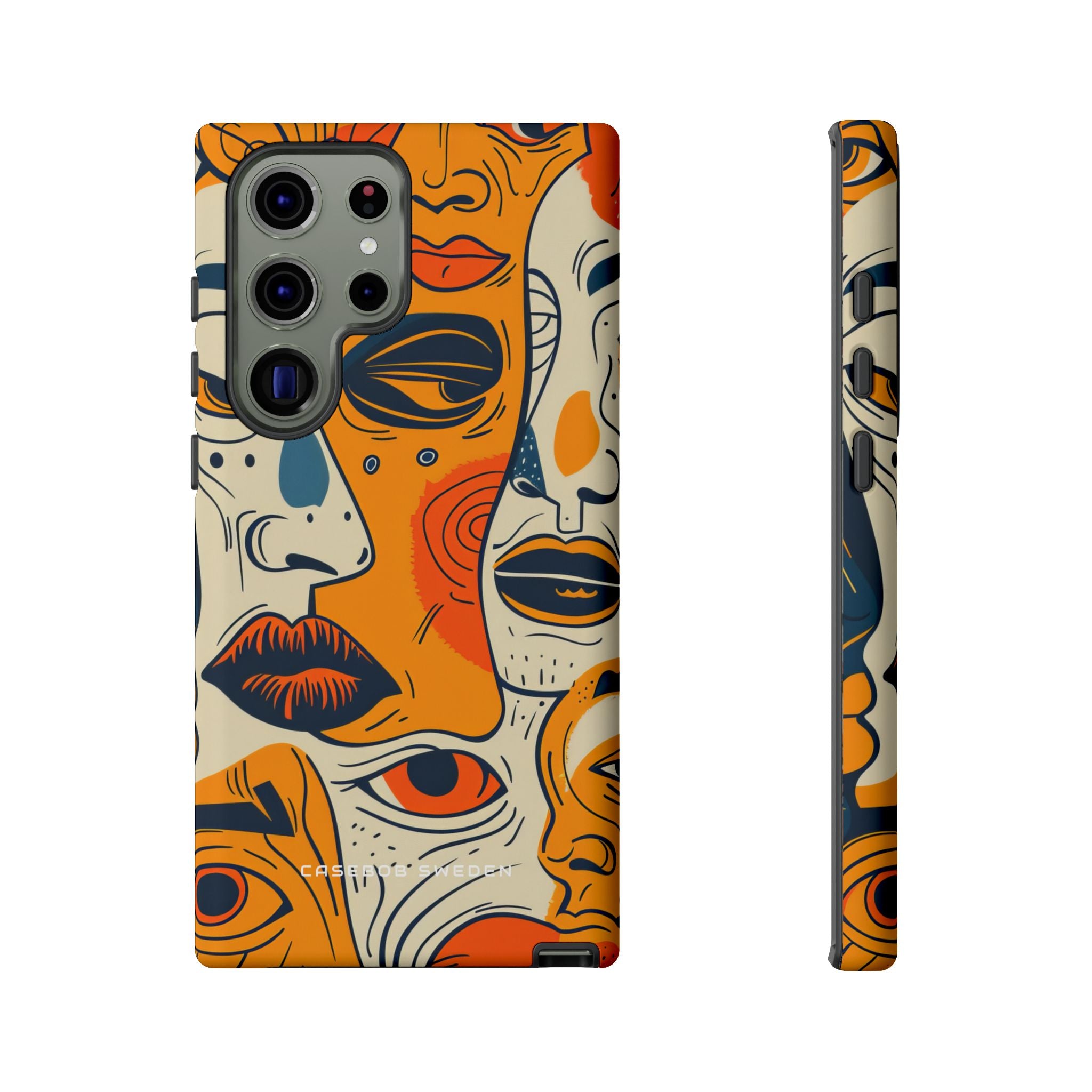 Gradient Face Mosaic Samsung S23 - Tough Phone Case