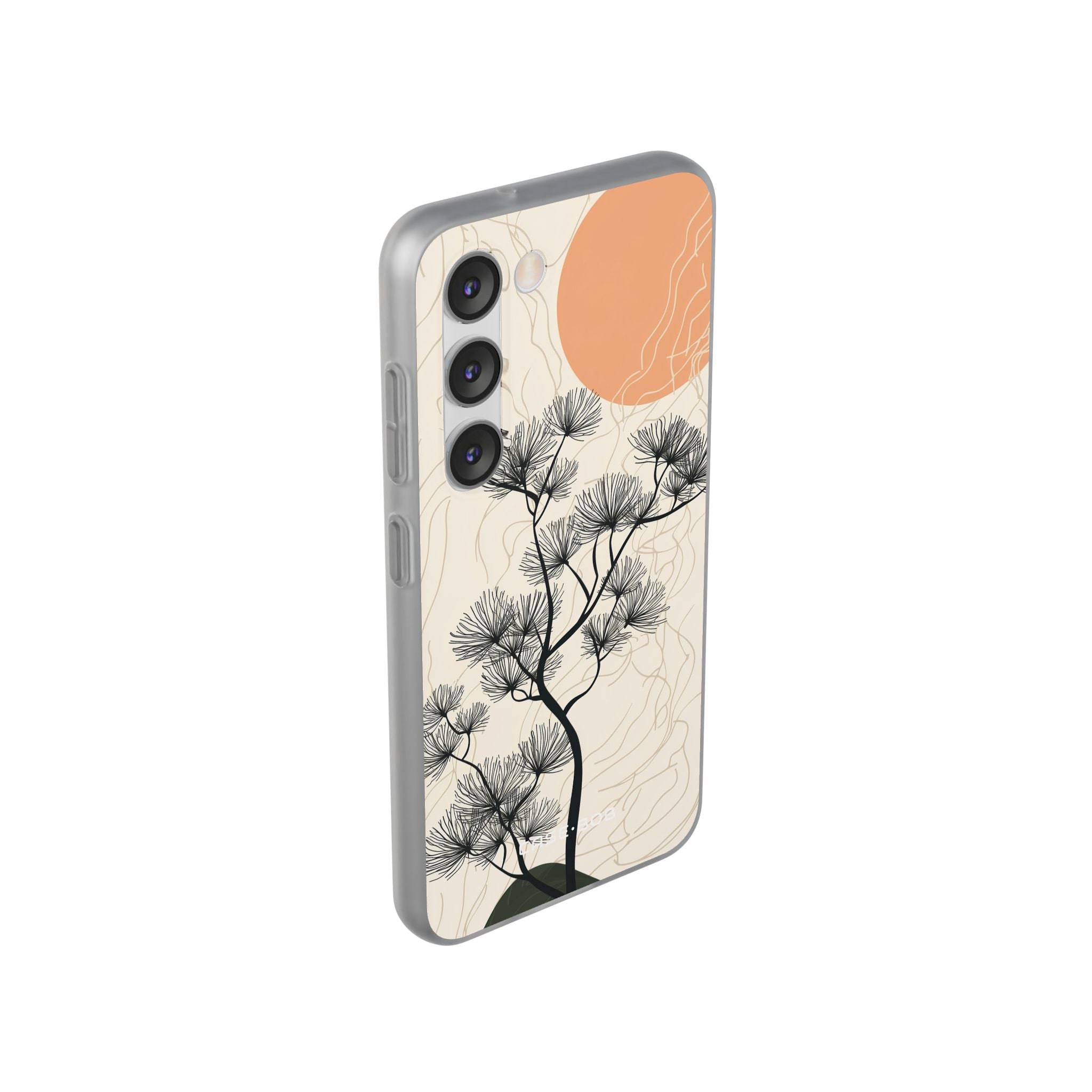 Spiky Tree Sunset Samsung S23 Case - Soft