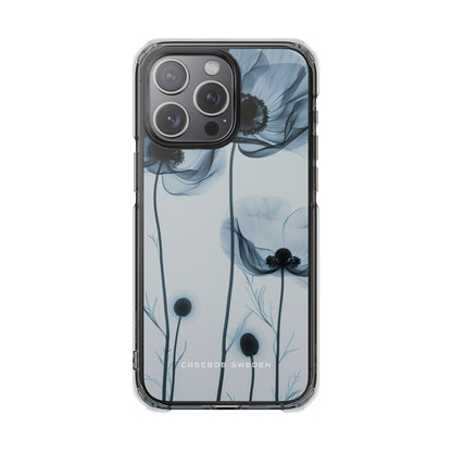 Ethereal X-Ray Flowers iPhone 15 - Clear Impact Phone Case