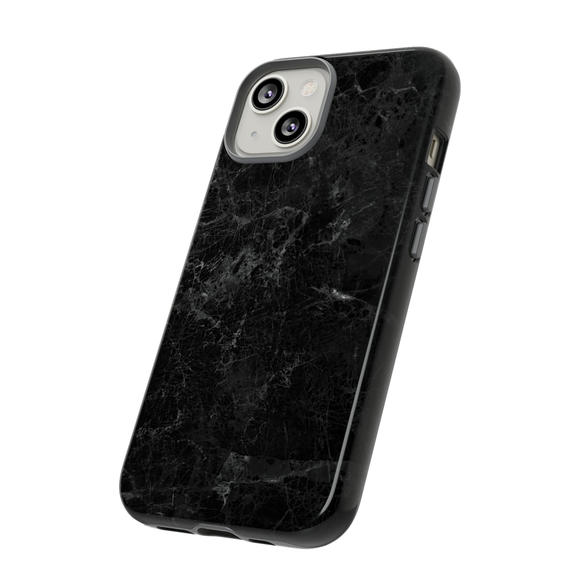 Black Marble - Protective Phone Case