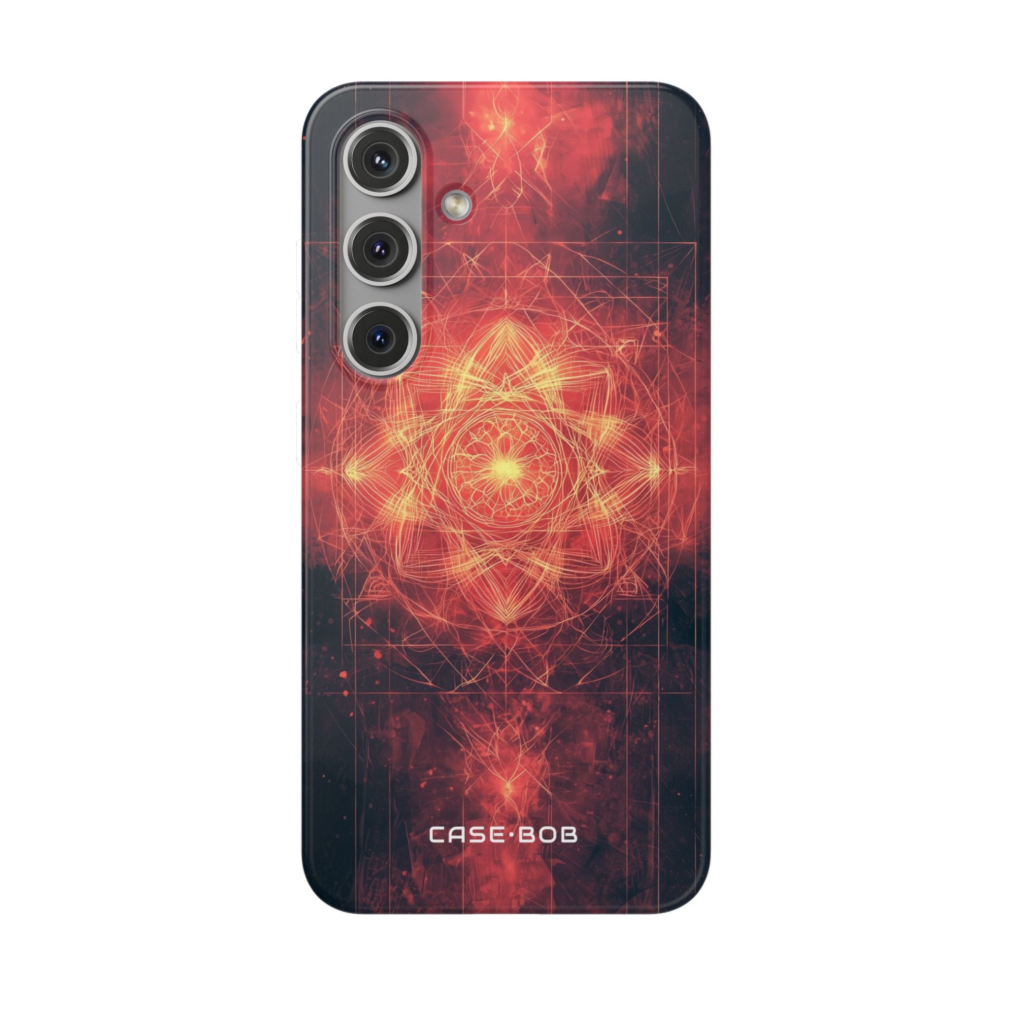 Radiant Mandala Samsung S24 Case - Soft