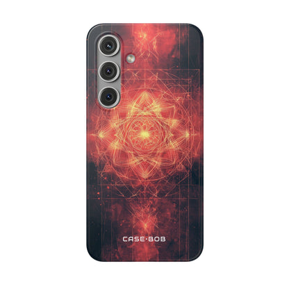 Radiant Mandala Samsung S24 Case - Soft