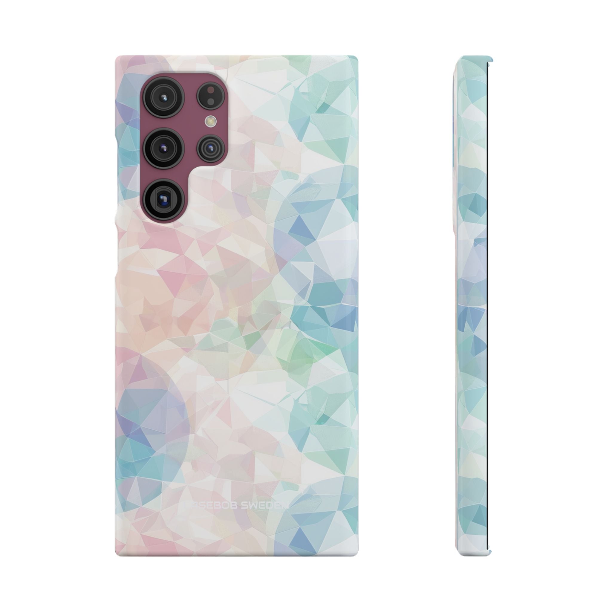 Pastel Geometry Background - Slim Samsung S22 Phone Case