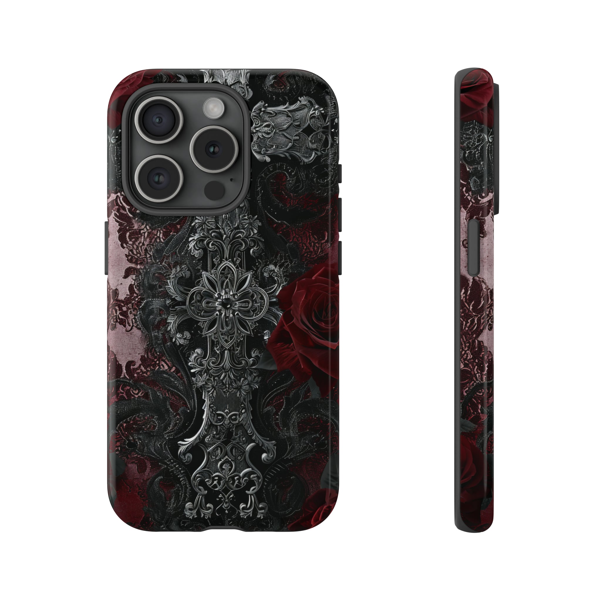 Lace and Velvet Gothic - Protective Phone Case