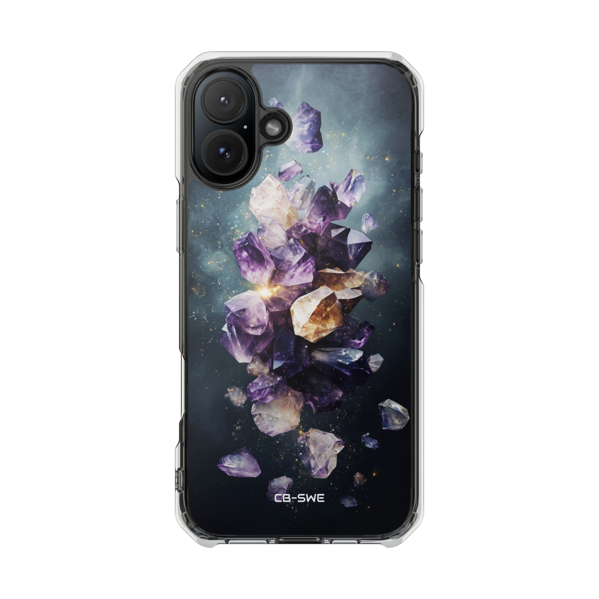 Crystal Forms Emerge iPhone Case - Impact