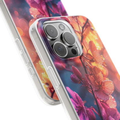 Surreal Flower Harmony iPhone 16 - Flexi Phone Case