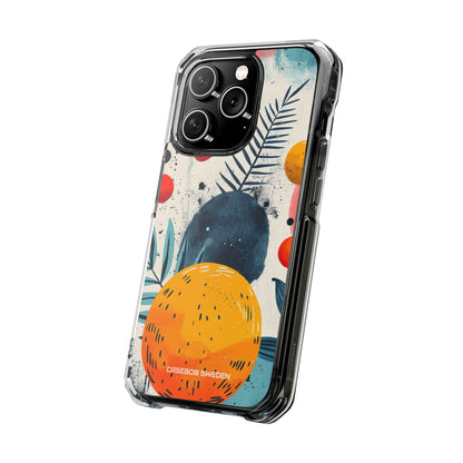 Vibrant Fruit Canvas - Clear Impact iPhone 14 Phone Case