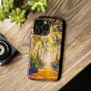 Sunny forest - Protective Phone Case