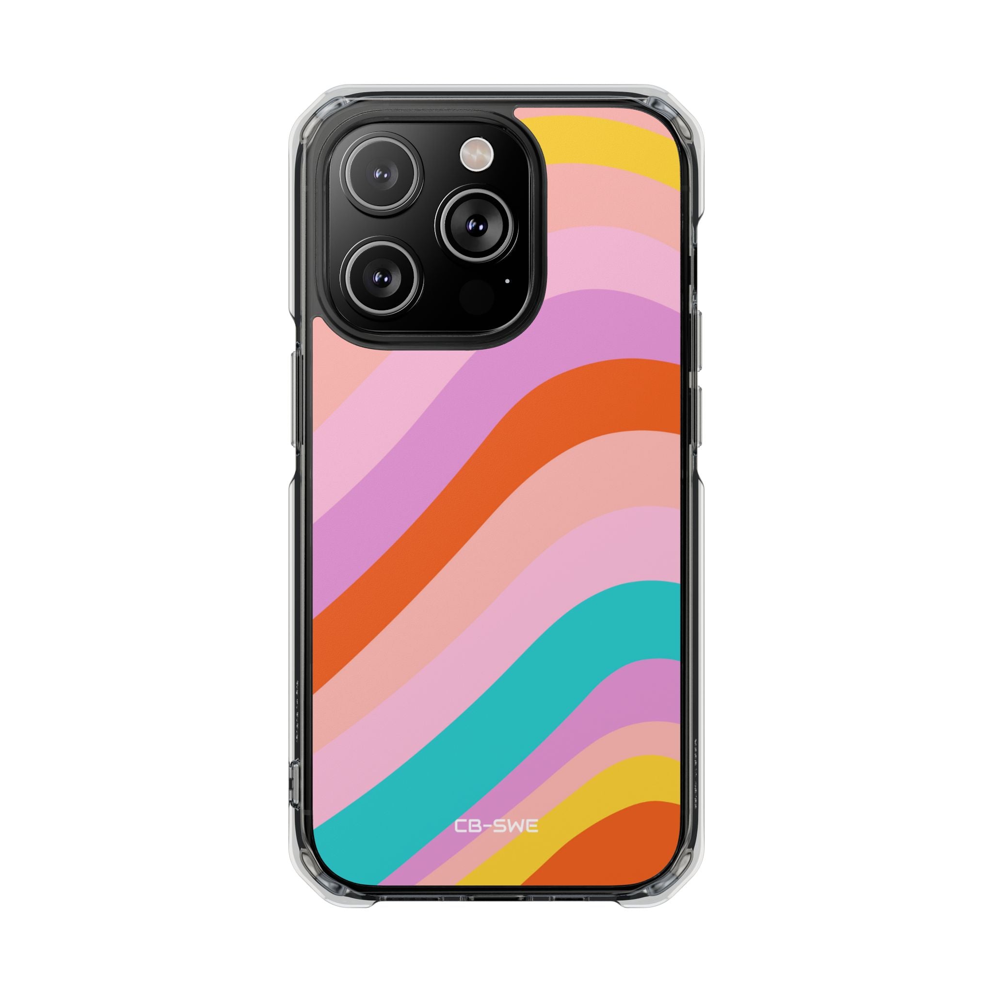 Fluid Color Waves iPhone Case - Impact