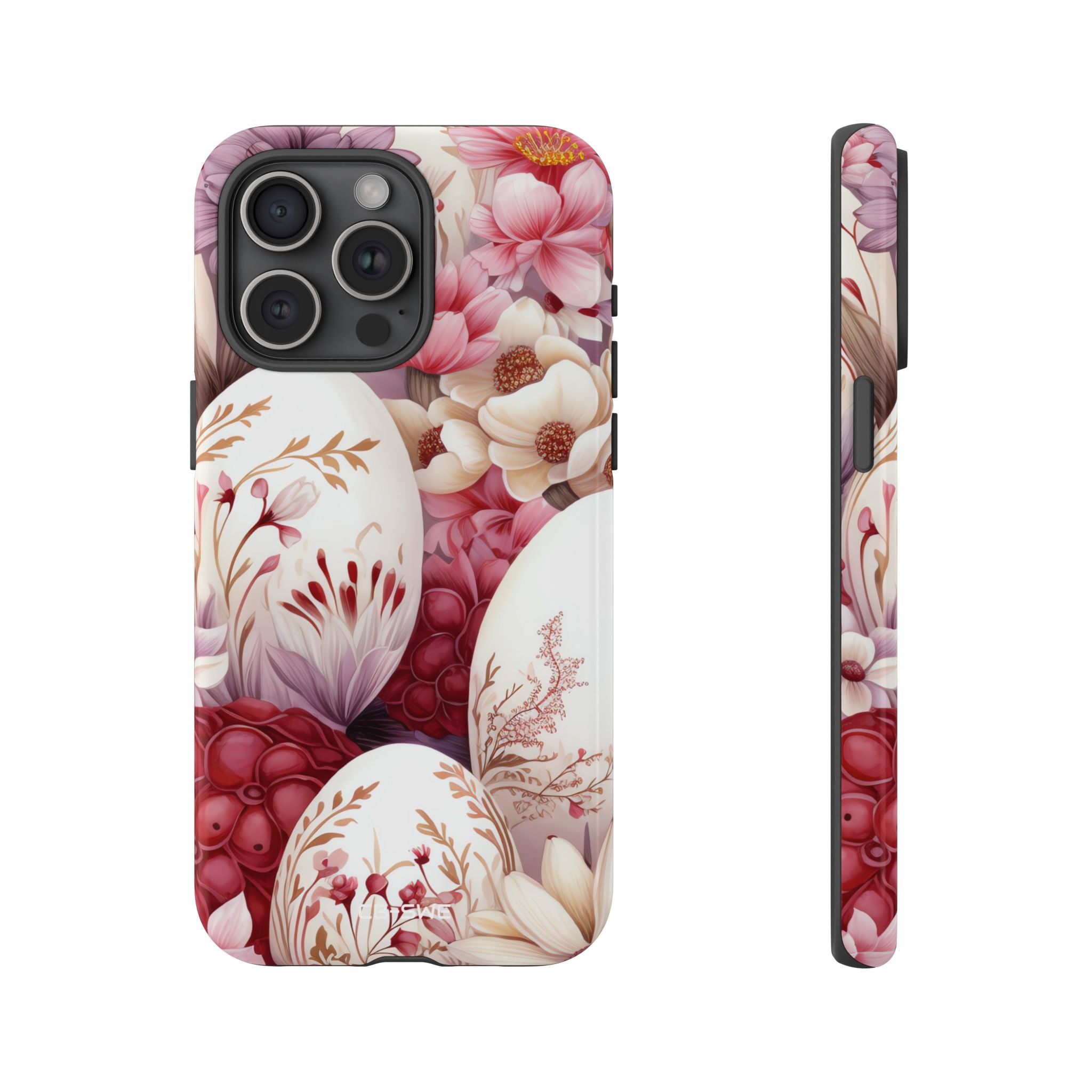 Floral Eggs Bloom - iPhone Case