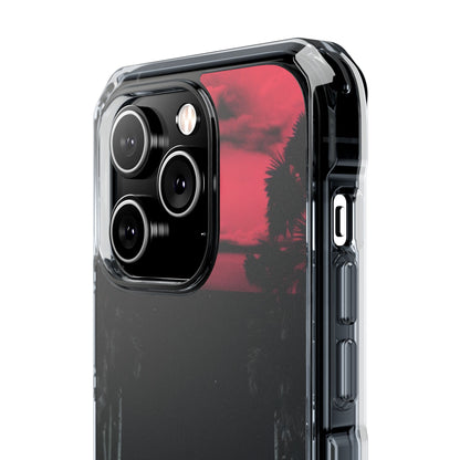 Retro Futuristic Nightscape iPhone Case - Impact